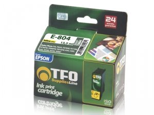 Tusz TFO E-804 zamiennik do Epson T0804 Yellow