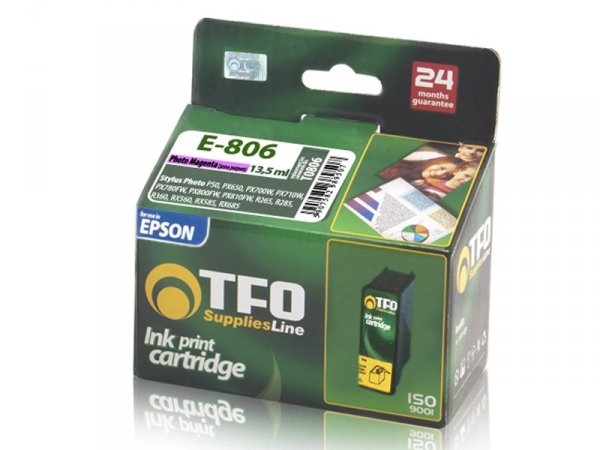Tusz TFO E-806 zamiennik do Epson T0806 Photo Magenta
