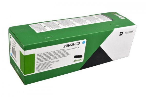 Oryginalny Toner Cyan Lexmark CS331, CX331 (20N2HC0)