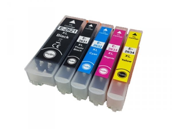 Tusz E2632 zamiennik do Epson 26XL Cyan T2632
