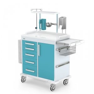 Wózek medyczny zabiegowy wielofunkcyjny Multi-03/ABS z wyposażeniem - zestaw 8