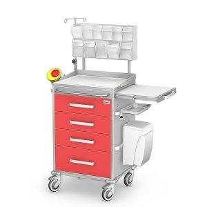 Wózek anestezjologiczny ANS-04/KO z wyposażeniem - zestaw 3