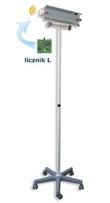 Lampa bakteriobójcza bezpośredniego działania NBV 15 PL z licznikiem czasu pracy przejezdna