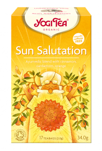 Herbatka Sun salutation powitanie Słońca 17x2g Yogi Tea