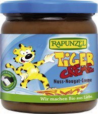 KREM ORZECHOWO-CZEKOLADOWY &quot;TIGER&quot; BIO 400 g - RAPUNZEL
