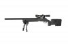 Specna Arms - Replika SA-S02 CORE z lunetą i dwójnogiem - czarna