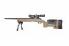 Specna Arms - Replika SA-S02 z lunetą i dwójnogiem - TAN