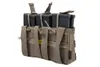 Potrójna ładownica Open na magazynki typu 7.62 Emerson Gear Ranger Green