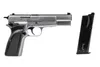 Replika pistoletu WE Browning Hi Power MK III - Srebrny