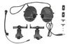 Taktyczny zestaw słuchawkowy C5 HD-24-A - MultiCam Black