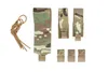 Zestaw ładownic Pew Tactical z zintegrowaną torbą zrzutową PH50 Multicam