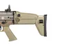 Karabinek szturmowy ASG Cybergun x FN HERSTAL SCAR-L z walizką transportową Tan