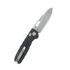 Nóż składany Kubey Bluff Black G10, Sandblasted 14C28N by Garet Caronna (KU248F)
