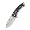 Nóż składany Sencut Squiggy White/Black G10, Satin 9Cr18MoV (S24082A-1)