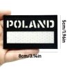 Naszywka POLAND IR – Black