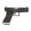 Replika GBB G-Force 17 Silver Barrel - czarna