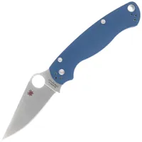 Nóż składany Spyderco Para Military 2 Cobalt Blue G10, Satin CPM SPY27 by Sal, Eric Glesser (C81GPCBL2) 