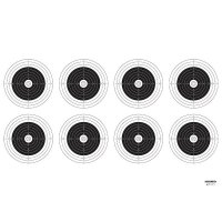 Tarcza strzelecka Snajper 100m trening - pakiet 50szt. 