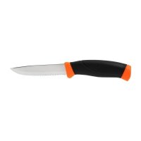 Nóż Morakniv Companion F Serrated pomarańczowy ząbkowany stal nierdzewna 