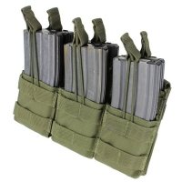 Condor - Ładownica Triple Stacker M4 Mag Pouch - Zielony OD (MA44-001) 