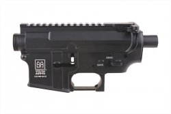 Metalowy korpus (MP129B) do replik typu M4 - Logo SA