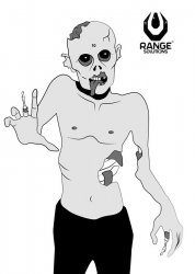 Tarcze Strzeleckie Zombie 50szt.