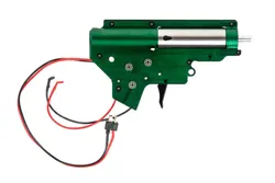 Kompletny Gearbox V2 Retro Arms z układem Leviathan V2 Optical Jefftron Green Edition