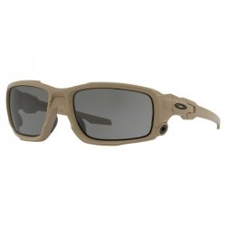Oakley - Okulary SI Ballistic Shocktube - Terrain Tan / Grey (OO9329-04)