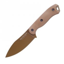 Nóż survivalowy Becker Nessmuk - 1095 Cro-Van - Desert Tan (BK19)