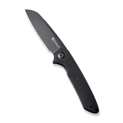 Nóż Sencut Kyril Black G10, Black Stonewashed 9Cr18MoV by Ferrum Forge Knife Works (S22001-1)