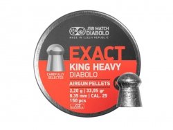 JSB - Śrut diabolo Exact King Heavy II 6,35mm 150szt.