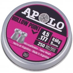 Śrut Apolo Hollow Point 0,60g 4,52/250szt (19201-2)