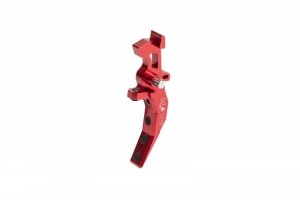Maxx - Język spustowy CNC Aluminum Advanced Speed Trigger (Style C) - czerwony