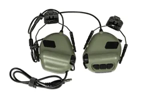 Słuchawki aktywne M32H z montażem na szyny ARC - Olive
