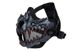Maska Stalker Fangs Standard - Czarny