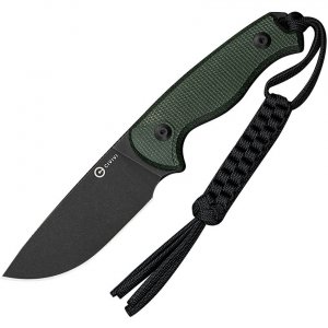 Nóż Civivi Timberbark Green Canvas Micarta (C23094-3)