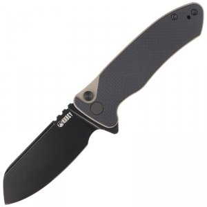 Nóż składany Creon Black/Tan (KU336F)