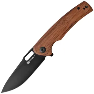 Nóż składany Sencut Vesperon Guibourtia Wood, Black 9Cr18MoV (S20065-4)
