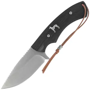 Nóż myśliwski Martinez Albainox Spanish Hound Dog Zebra Wood, Satin 3Cr13Mov (32801)