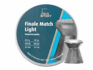 H&N - Śrut diabolo Finale Match Light 4,5mm 500szt.