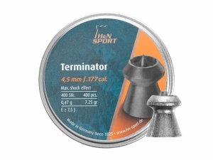 H&N - Śrut diabolo Terminator 4,5mm 400szt.