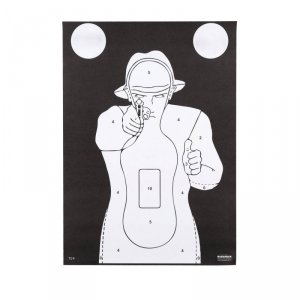 Tarcza sylwetkowa TS-9 Francuz 50szt.