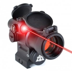 AT3 Tactical - Kolimator LEOS 2 MOA z czerwonym laserem