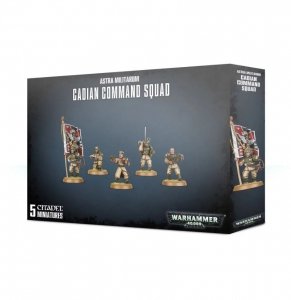 Warhammer 40K - Astra Militarum Cadian Command Squad