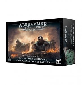 Legiones Astartes - Rapier Laser Destroyer and Quad Launcher Battery