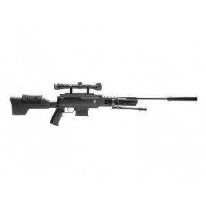 Black Ops - Wiatrówka Sniper 5,5mm z lunetą 4x32