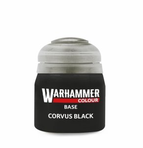Warhammer Colour - Base Corvus Black 12ml