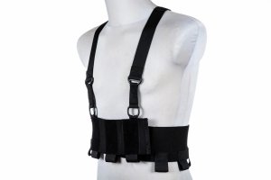 Kamizelka Low-Vis typu Chest Rig - Czarna