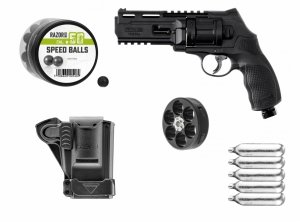 Umarex - Zestaw TR 50 Gen2 (rewolwer, 5szt. CO2, 100szt. kulek, magazynek, kabura)