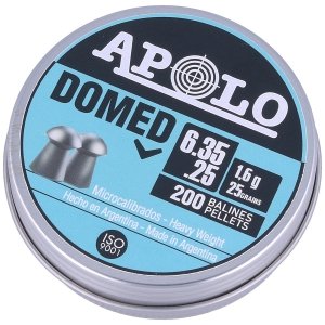 Śrut Apolo Domed 1,60g 6,35/200szt (13501)